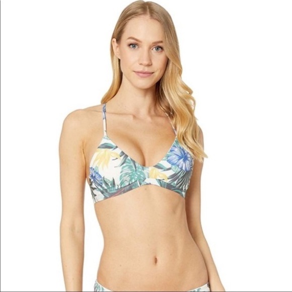 ☀️HURLEY☀️O’NIELL☀️ADJUSTABLE SUPPORTED  MATIRA SALTWATER SOLIDS TEXTURE BIKINI - Picture 7 of 15